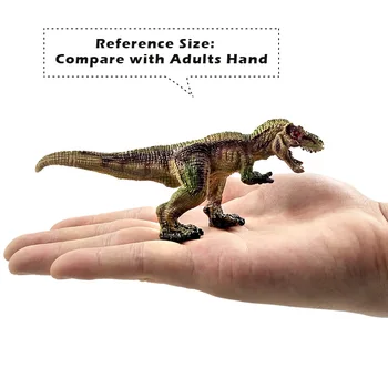 Modeliavimo Tyrannosaurus Rex Triceratopsas Dinozaurų Gyvūnų modelio, Statulėlės, namų dekoro miniatiūriniai pasakų sodo puošmena priedai