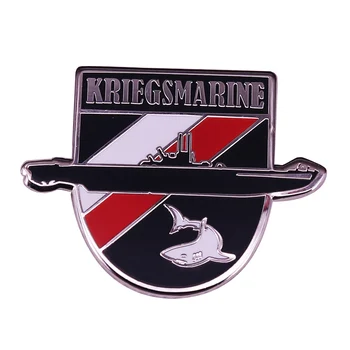 Vokietijos U-valtis - Kriegsmarine Pin