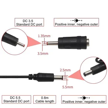 USB Step-up Keitiklio Kabelį, Led Ekranas, Transformatorių, Reguliuojamas 5V Volt Laidas DC 12V 9V Įjungti Reguliatorių Įtampos su Powe E0G3
