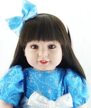 NPK Tauriųjų princesė 56cm silikono reborn baby girl lėlės bebe atgimsta didmeninė naujagimiui žaislai vaikams xams Dovana bonecas bjd