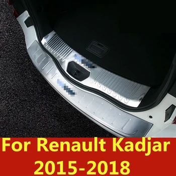 Riba Straipsnis Sveiki pedalo Galiniai Guard Bagažinės apdaila Ryškios juostelės automobilių optikos Už Renault Kadjar-2018