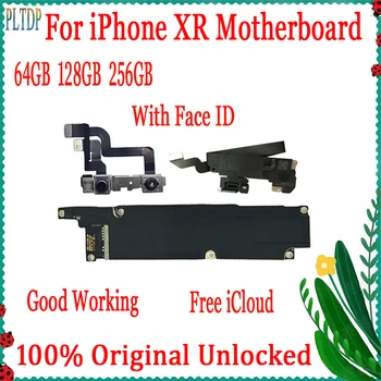 Originalus, atrakinta Mainboard iPhone XR Plokštė Su/No Face ID 