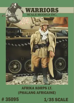 1/35 Afrika Korps LT. (Phalang Africaine) Dervos Pav KARIAI #35095 Nesurinkti Nespalvotas