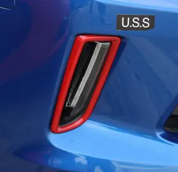 Naujausias Dieniniai Žibintai Padengti Bezel Žiedas Lizdo Eksterjero Apdailos ABS Chevrolet Camaro 2016 Iki Nemokamas Pristatymas