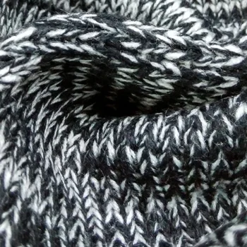 Šiltas Megztas Megztinis Moterų Megztinis Ilgas Paltai 2020 M. Žiemos Drabužių Tirštėti Prarasti Gobtuvu Kailis Moterų ilgomis Rankovėmis viršutinių drabužių siuvimas