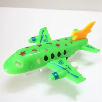 Vaikai Vaikai Lėktuvo Vertus Pradėti Mesti Sklandytuvas Orlaivių Plokštumoje Modelį, Lauko Žaislų Traukti Atgal Lėktuvo Keleivinį Lėktuvą Žaislas Dovanos