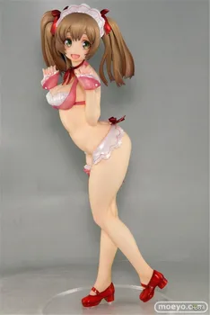 23cm Anime Nanario Reinkarnacija Takigawa Kotori nuolatinis laikysena kambarinės apranga PVC Seksualių Merginų Veiksmų Skaičius, Surinkimo Modelis Žaislas