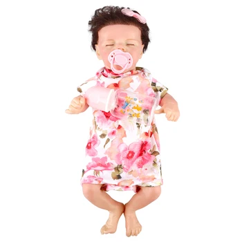 Karšto Pardavimo 22inch Visą Silikono Minkštas Kūno Mergaitė Berniukas Reborn Baby Doll Žaislas Kaip Gyvas Princess Gimtadienio Dovana Mados Pateikti