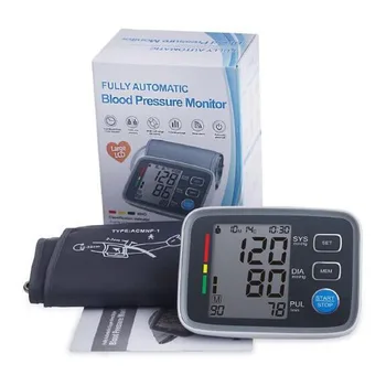 U80EH Visiškai Automatinis Skaitmeninis žasto Kraujo Spaudimo Monitorius LCD Display & Manžetai Medicinos Matavimo BP & Impulsų dažnis Monitoriai