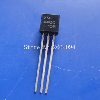 10vnt/daug 2N4400 / apvijų linija tranzistorius 4400 TO-92 naujas originalus