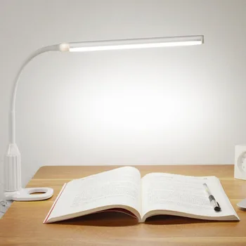 LED stalo lempa akis apsaugoti apkaba stalo lempa tolygus pritemdomi bendable USB powered palieskite jutiklio kontrolė