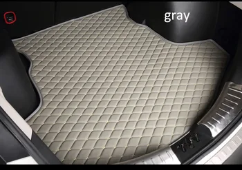 ZHAOYANHUA Pasirinktinis tilptų automobilio bagažo skyriaus kilimėliai Mitsubishi Outlander Pajero V73 V93 V97 Sporto ASX Ulonas Galant Gr automobilių stiliaus linijinės