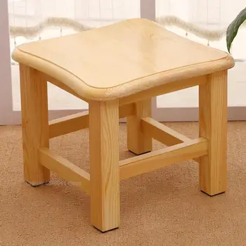 Namų išmatose mados medžio masyvo kūrybos išmatose pakeisti batai išmatose kambarį paprastas modernus medienos kavos stalo kėdė