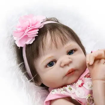 56cm turistų baby doll dovana žaislas minkšto vinilinio silikono lėlės reborn kūdikių mergaitės, vonios žaislai, vandeniui atsparus, viso kūno Kalėdų princesė
