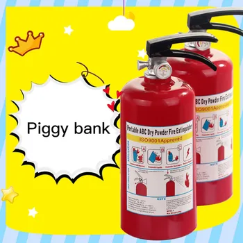 Piggy Bank Modeliavimas Gesintuvas Monetos Saugojimo Bylos Vaikas Dovana Žaislas 2021 Originalus Ornamentas Kūrybos Plastiko Pinigų Taupymo Dėžutė