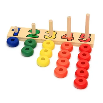 Skristi AC Montessori Matematikos mokymo priemones, Žaislus Vaikams, skaitmeninis skaičius Žaislas Kūdikio Vystymosi Praktikos ir jausmų Žaislų, Dovanų