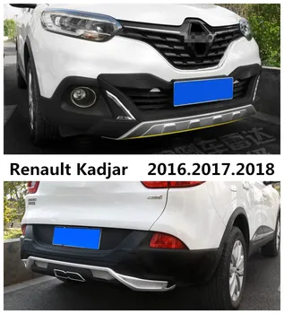 Už Renault Kadjar 2016.2017.2018 BAMPERIS GUARD Automobilio BUFERIO Plokštės Aukštos Kokybės ABS Priekiniai+Galiniai Auto Priedai