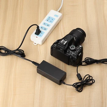 EH-5A Plius EP-5A AC Power Adapter vaizdo Kameros Kroviklis Nikon D5100 D5200 D5300 D5500 D5600 D3100 D3200 D3300 D3400