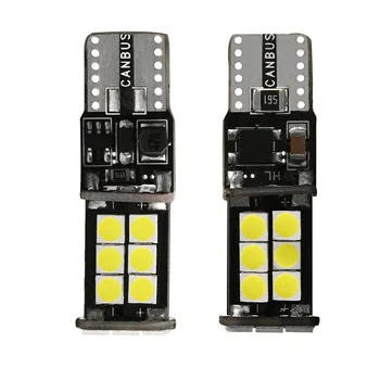 Didmeninė prekyba Automobilių Priemonė Lemputė T10 Lempa LED Plačiajuosčio ryšio Lempos 3030 dega 12V, Universalus PC Valdybos Kostiumas