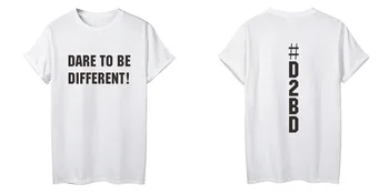 Moters Trumpas Rankovės Tees O-kaklo Viršūnes Harajuku Marškinėlius Moterų Drabužiai Dare Būti Street Wear T-shirt