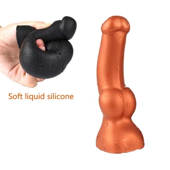 Super minkštas big butt plug silikono analinis kaištis dilatacija makšties analinis prostatos masažas erotinis analinio sekso žaisliukai vyrams ir moterims, seksas