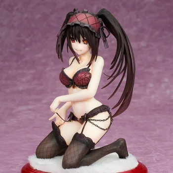 Anime Seksuali Mergina, Data Gyventi Kurumi Tokisaki Dieną Giliaspaudės PVC Veiksmų Paveikslas Paveikslas Modelis, Žaislų Kolekcijos Lėlės Dovana
