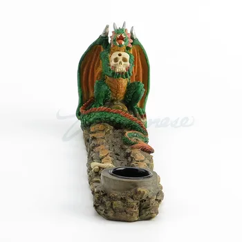 Kūrybos smilkalų laikiklis žvakidė dragon valdos skeletas gimtadienio dovana gamyklos karšto stiliaus originali produkto specialų pasiūlymą antra