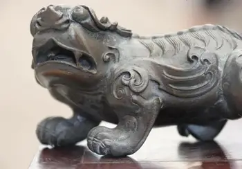 Senosios Kinijos Bronzos, Vario Feng Shui Blogio Dvasios Turtų BraveTroops Statula BN9123