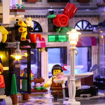 Led Šviesa Nustatyti Lego 10255 Blokai Kūrėjas, Miesto Gatvės Asamblėjos Aikštėje Žaislai (šviesos su Baterija langelį)