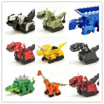 Dinotrux Dinozaurų AUTOMOBILIŲ, Sunkvežimių Nuimamas Dinozaurų Mini Žaislas Automobilių Modeliai Nauja Vaikų Dovanos, Žaislai Dinozaurų Modeliai Mini vaikų Žaislai