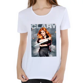 Naujas Atvykimo Shadowhunters harajuku marškinėliai moterims Hipster Kietas Viršūnes moterų viršūnių camisetas mujer t-marškinėliai moterims vasaros 2020 L19-45