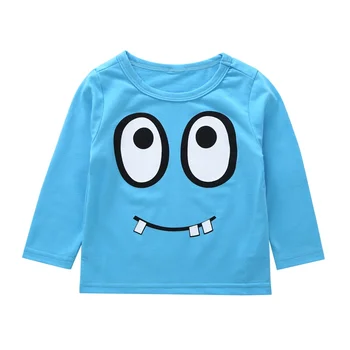 2020 m. Vaikams Drabužių Vaikiška Mergaitė Berniukas Drabužių Žiemą, Rudenį, Pavasarį Viršūnes Mielas Naujovė Long Sleeve T-shirt Atsitiktinis Marškinėlius 2-6Y