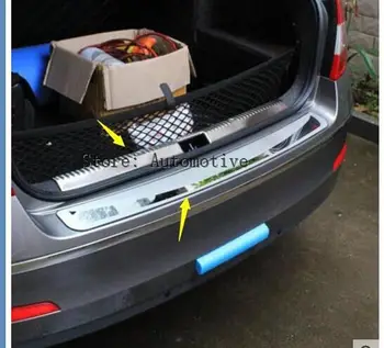 Už Skoda Octavia A7-2017 Sedanas Automobilis-Stying galiniai guard Galinis Bamperis bagažo skyriaus Darbuotojas Durų Slenksčio Plokštė, Automobilių Reikmenys