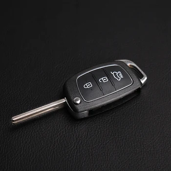 Oda automobilių klavišą padengti Hyundai i10 i20 i30 HB20 IX25 IX35 IX45 3 mygtukai odos automobilio nuotolinio klavišą atveju automobilio raktus priedai