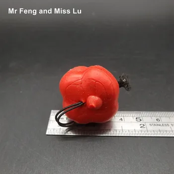 Minkštas Mini Raudona Bell Pipirai, Augalinis Modelis, Modeliavimas Miniatiūriniai Žaislas