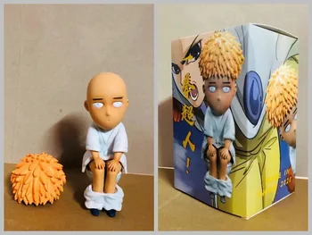 Anime Vienas Smūgis Vyras Saitama Sensei GK Tualetas PVC Veiksmų Skaičius, Surinkimo Modelis Žaislai VIENAS SMŪGIS VYRAS Apdailos Lėlės