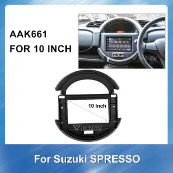 2DIN Automobilio Stereo Radijo DVD fascia Suzuki Spresso Garso Grotuvas, Pultas, Adapteris Rėmo Brūkšnys Pritvirtinkite Montavimo Komplektas