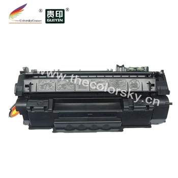 (CS-H7553A) suderinama tonerio spausdintuvo kasetė HP PPP Q7553A Q7553 Q 7553A 7553 53A 53 BK 3K nemokamai 