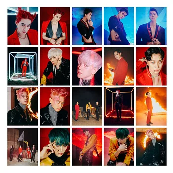 Kpop BENAMIAI VAIKAI photocard EXO naują albumą aukštos kokybės HD Paveikslėlis Kpop EXO Benamiai vaikai photocard nauja siunta straykids
