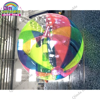 Karšto pardavimo spalvingi pripučiami vandens pėsčiųjų kamuolys aukštos kokybės pripučiamos šokių kamuolys etape