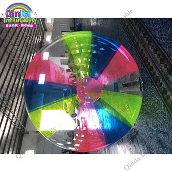 Karšto pardavimo spalvingi pripučiami vandens pėsčiųjų kamuolys aukštos kokybės pripučiamos šokių kamuolys etape