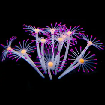 Aukštos Kokybės Silikono Žėrintis Dirbtinio Žuvų Bakas Akvariumas Koralų Augalai Ornamentu Vandens Apdaila