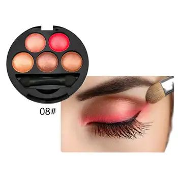 Profesionali Akių Makiažo Pigmentas Eyeshadow 5 Spalvų Akių Šešėlių Paletė Grožis