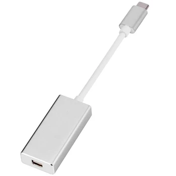 USB3.1 Tipas-C, Mini Display Port DP Adapteris, USB-C, Mini DP Konverteris USB Tipo C kištukinė Jungtis, skirta 