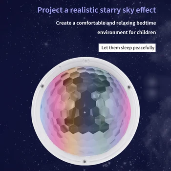 Galaxy Projektorius Star Naktį Šviesos Lempa USB Projekcija Lempos Šalies Miegamojo Puošimas Vaikams, Suaugusiųjų Miegamasis Dec Kalėdų Dovana