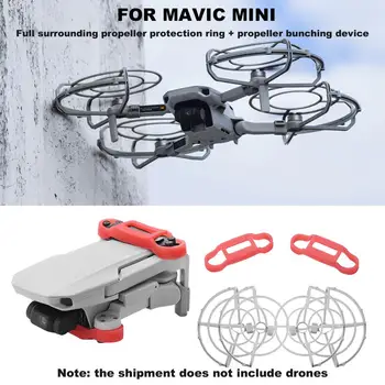 Drone Sraigto Menčių Fiksuotojo Laikikliai Apsauginis Žiedas apsaugos DJI Mavic Mini