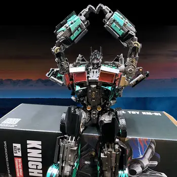 Black Mamba Transformacijos Žaislai LS03L LS03P Naktį Žiūrėti Dark Edition Modelis Transformuojamas Vadas Negabaritinių Robotas Berniukas Dovana
