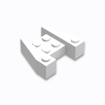 Statybinių Blokų Dalys 2399 8PCS Pleišto 3 x 4 [Nėra Stud Griovelius] LEGOING MOCS Švietimo