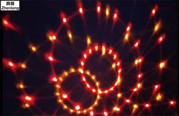 Šešių spalvų LED Kristalų Mažai Magija Kamuolys Scenos Šviesos Lazerio DJ Kalėdų Dieną Projektoriaus Lempa Raudona Žalia Mėlyna + Rožinė Geltona Balta