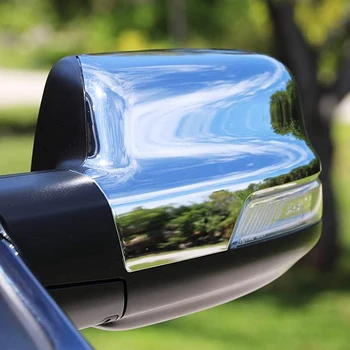 2 Vnt Veidrodis Apima 2019 2020 Dodge Ram 1500 Galinio vaizdo Šoniniai Veidrodėliai Kepurės su Posūkio Signalo 